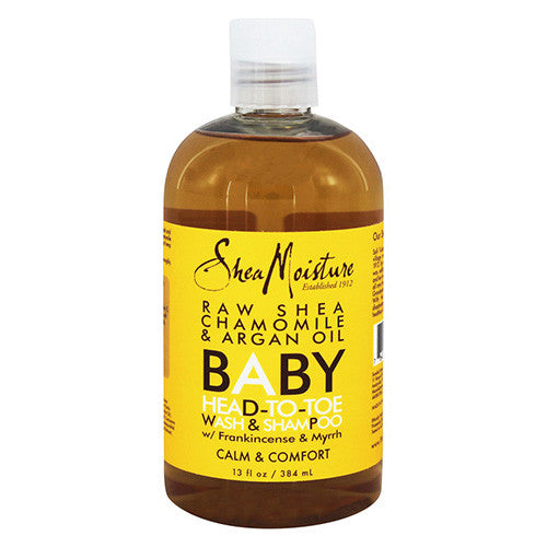 Shea Moisture Baby Head To Toe Wash And Shampoo, With Chamomile And Argan Oil - 13 Oz